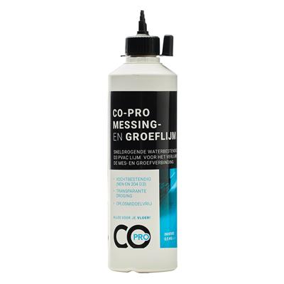Co-pro messing en groef lijm