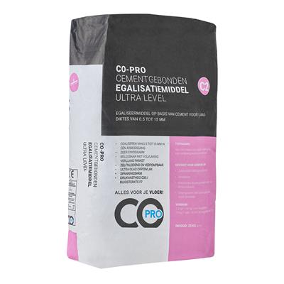 Co-pro Cementgebonden Egalisatiemiddel C2 Ultra Level