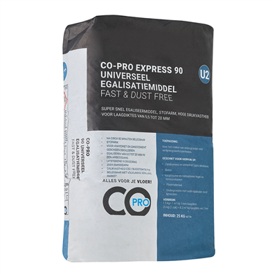 Co-pro Express 90 Universeel Egalisatiemiddel U2 Snel en Stofvrij