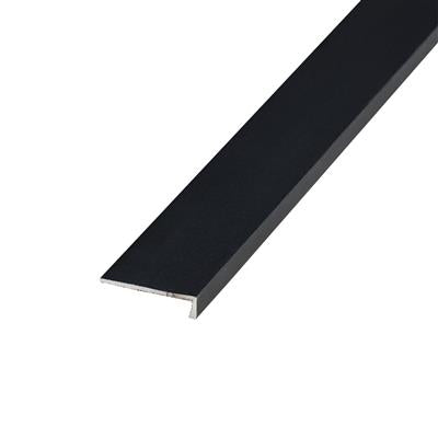 Co-pro Hoekprofiel zelfklevend 4,5mm antraciet/zwart