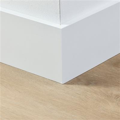 Co-pro folieplint amsterdam wit 120x15