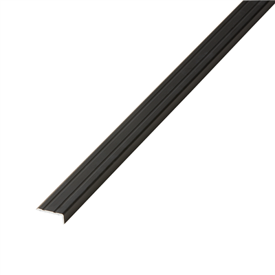 Co-pro Hoekprofiel zelfklevend 10mm antraciet/zwart