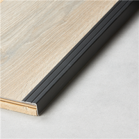 Co-pro Hoekprofiel zelfklevend 20mm antraciet/zwart
