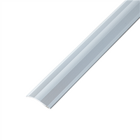 Co-pro overgangsprofiel zelfklevend 4 tot 18mm zilver