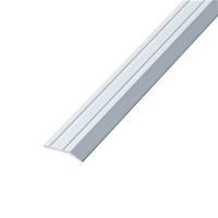 Co-pro overgangsprofiel zelfklevend 3,5 tot 4,5mm rzilver