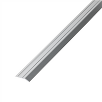 Co-pro overgangsprofiel zelfklevend 3,5 tot 4,5mm rvs