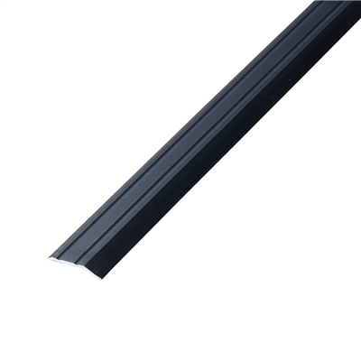 Co-pro overgangsprofiel zelfklevend 3,5 tot 4,5mm antraciet/zwart