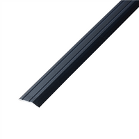 Co-pro overgangsprofiel zelfklevend 3,5 tot 4,5mm antraciet/zwart