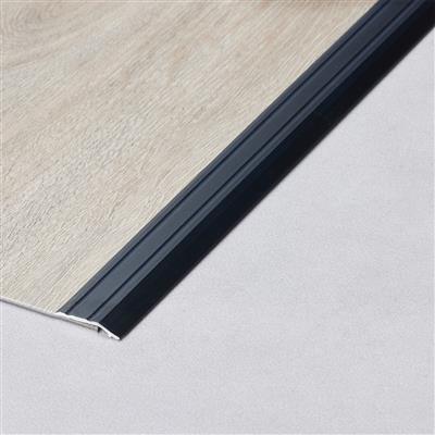 Co-pro overgangsprofiel zelfklevend 3,5 tot 4,5mm antraciet/zwart