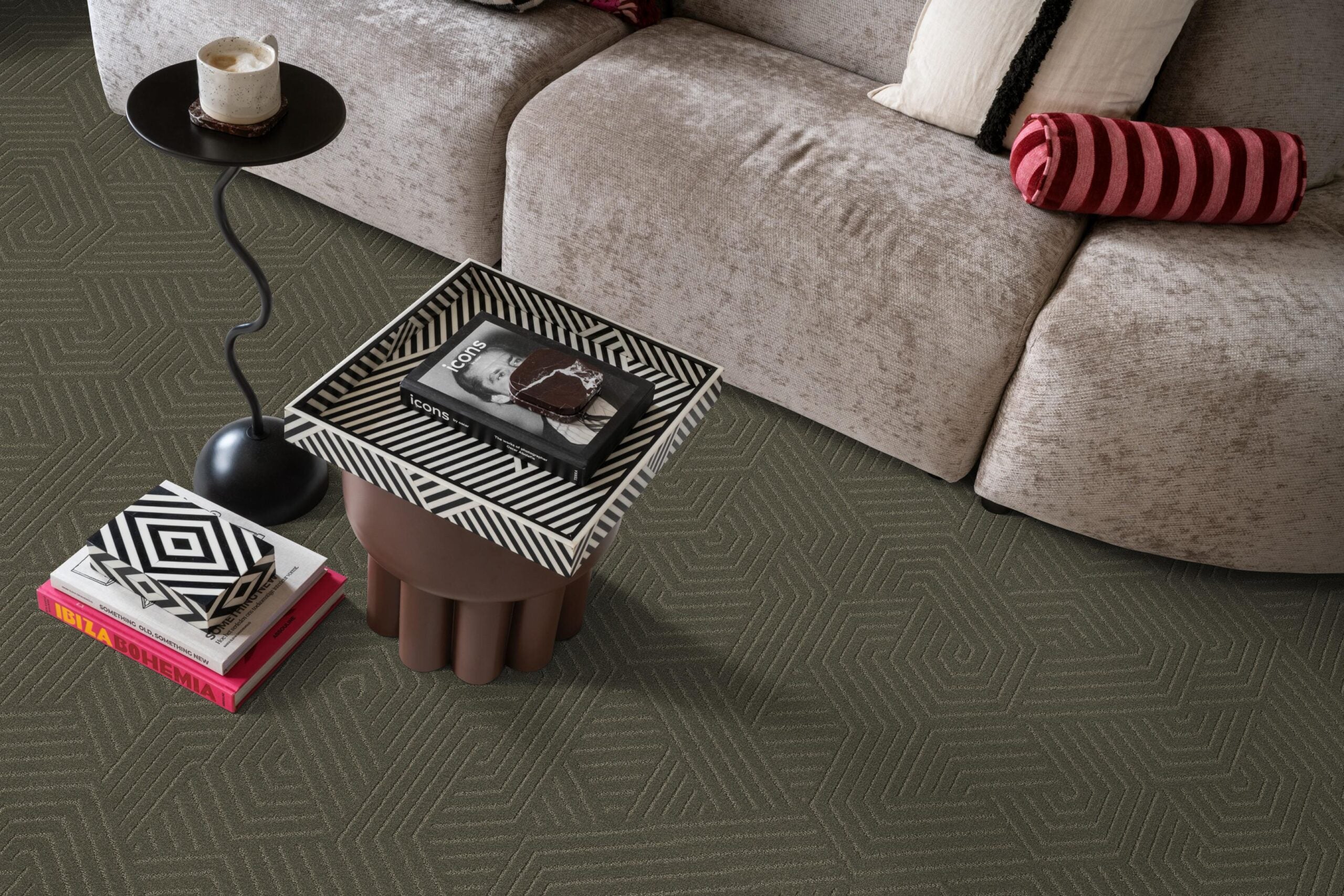 Ambiant Tapijt Infinity Geometric