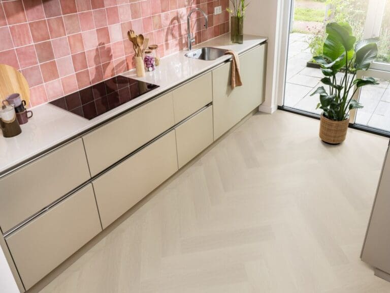 ambiant Spigato Estino visgraat,click Beige - freelance groothandel
