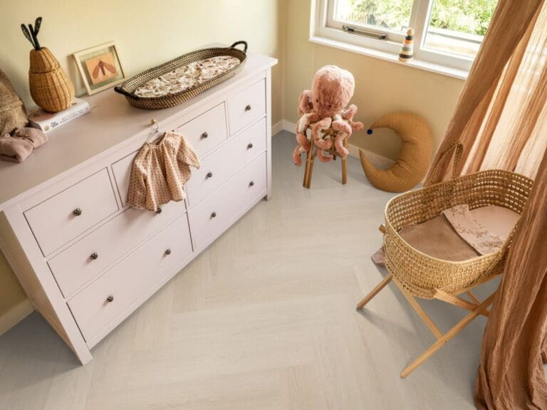 ambiant Spigato xl Soleno visgraat, click Beige - freelance groothandel