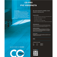 Co-pro voegpasta bruin