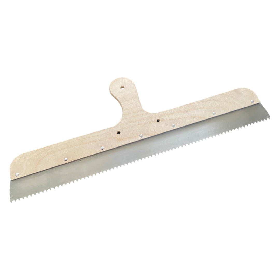 Rakel RVS houten handvat 60cm R4