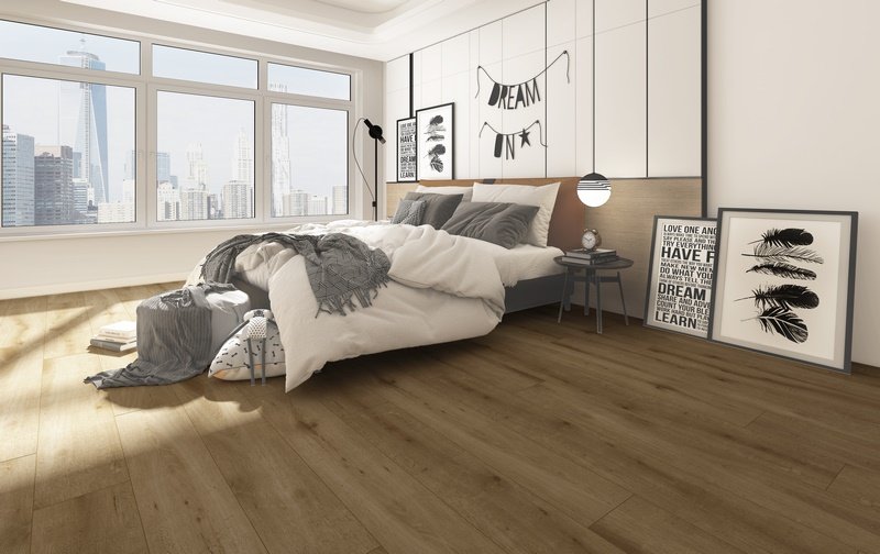 Gelasta Callisto 4100 (dryback) Natural Oak Dark PVC-freelance groothandel