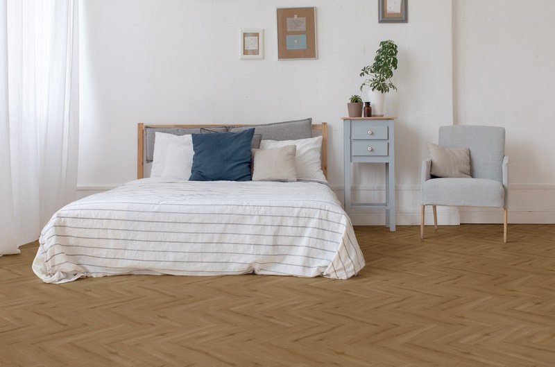 Gelasta Callisto Visgraat 5200 (rigid click) Natural Oak Dark PVC-freelance groothandel