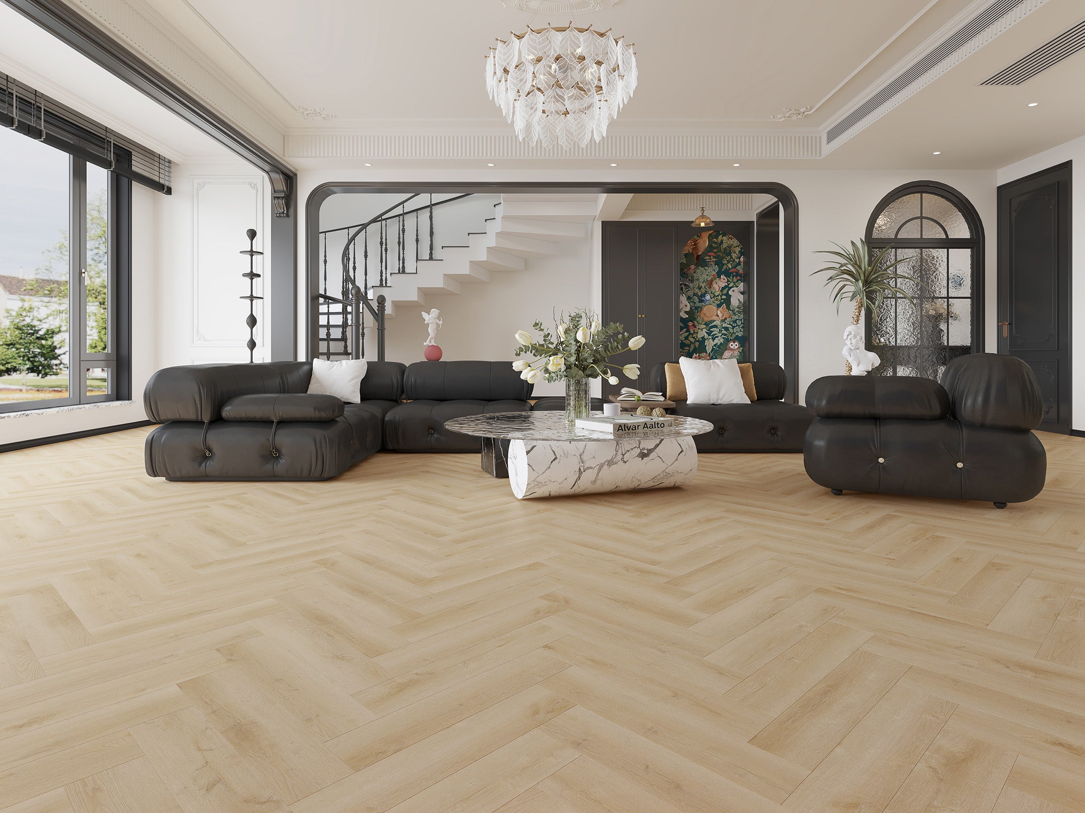 Gelasta Dynamic Visgraat 3600 (rigid click) Natural light-freelance groothandel