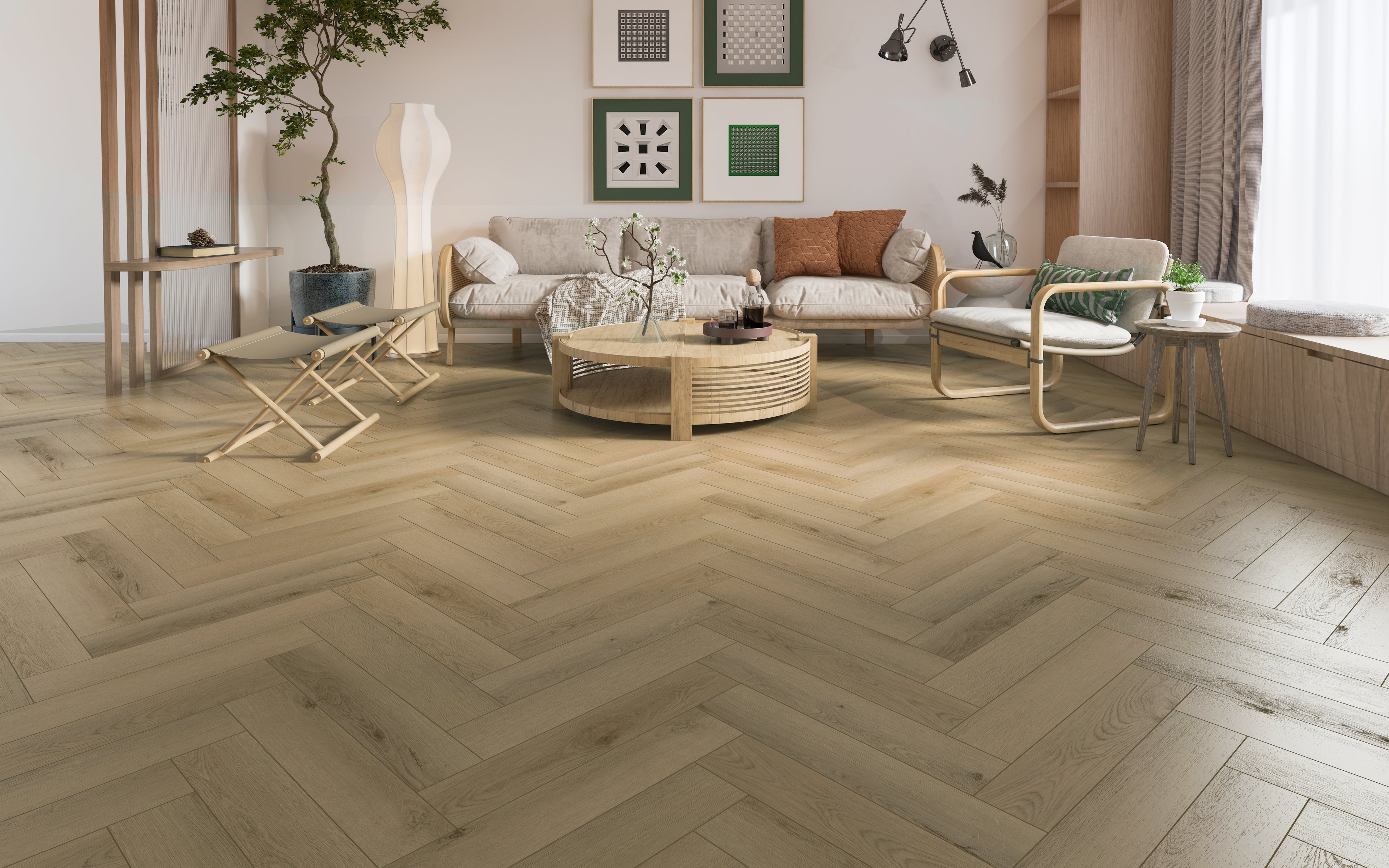 Gelasta Firmfit Silent Visgraat 7601 (rigid click) Sierra Beige-freelance groothandel