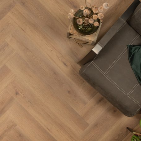 Floer Walvisgraat PVC – Narwal Nootbruin - freelance groothandel