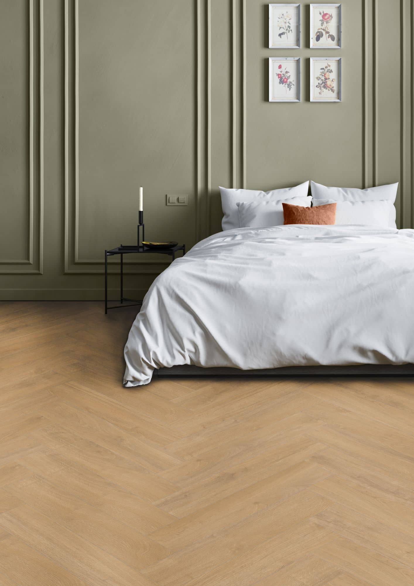 Gelasta Oakland Visgraat 7200 (rigid click) Lime