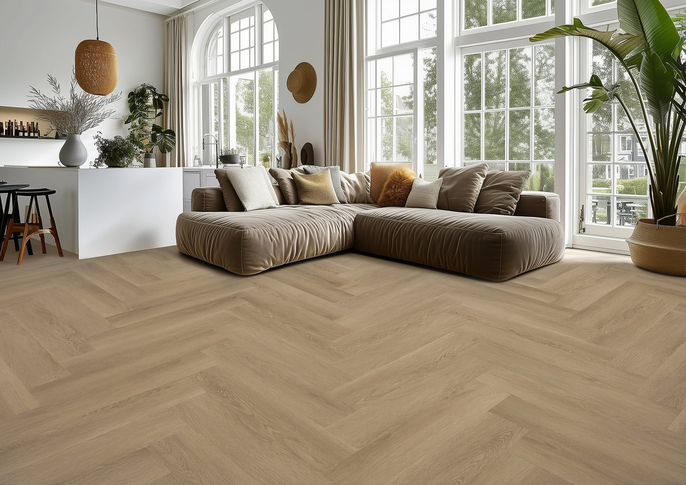 Gelasta Highland Visgraat 3603 (rigid click) Naturel