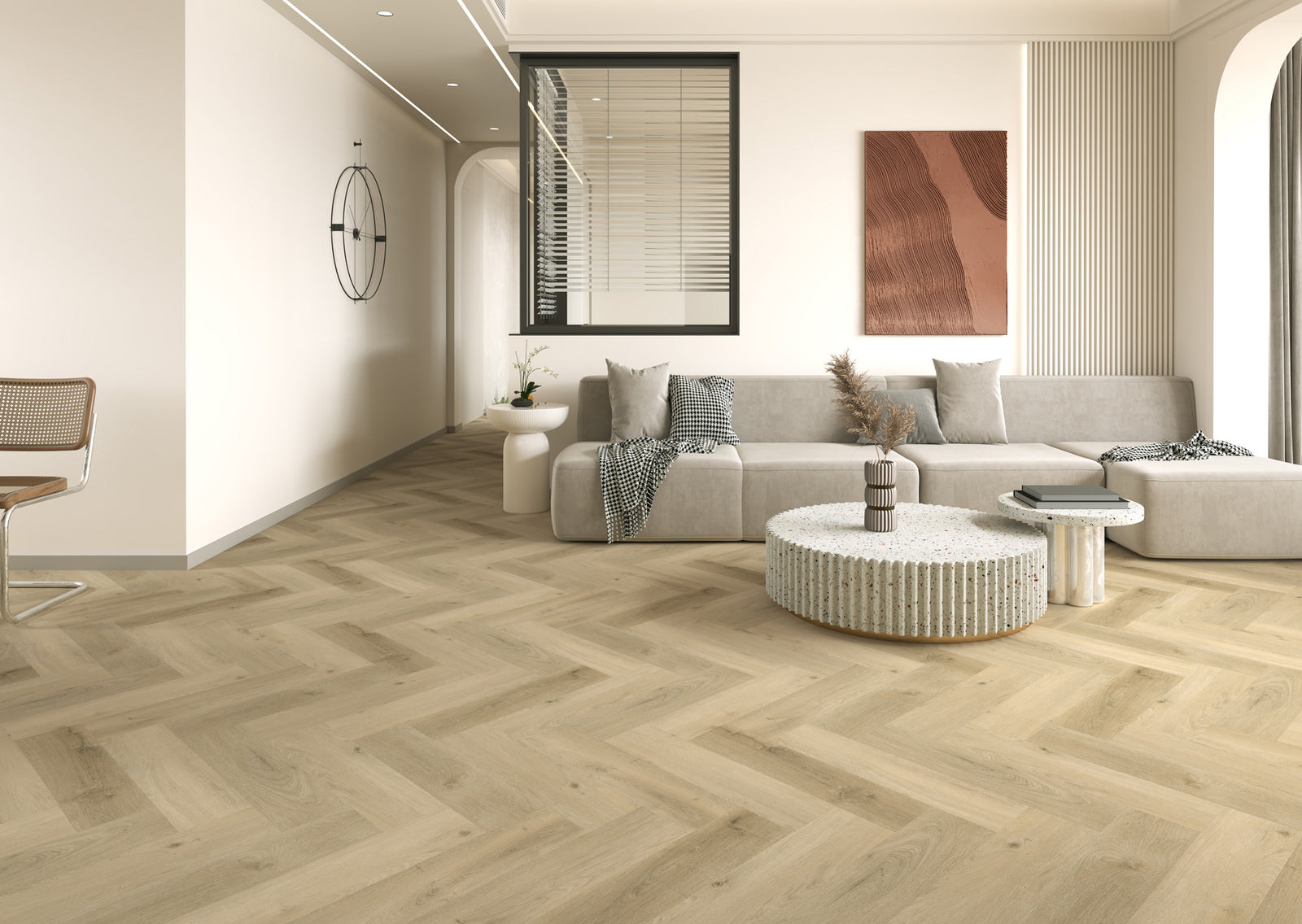 Gelasta Vario Visgraat 4405 (dryback) Prestige Oak Smoked Light